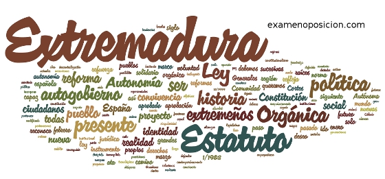 Test del Estatuto de Autonomía de Extremadura