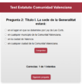 Test Estatuto Autonomía Comunidad Valenciana