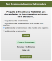 Test Estatuto de Autonomía de Extremadura